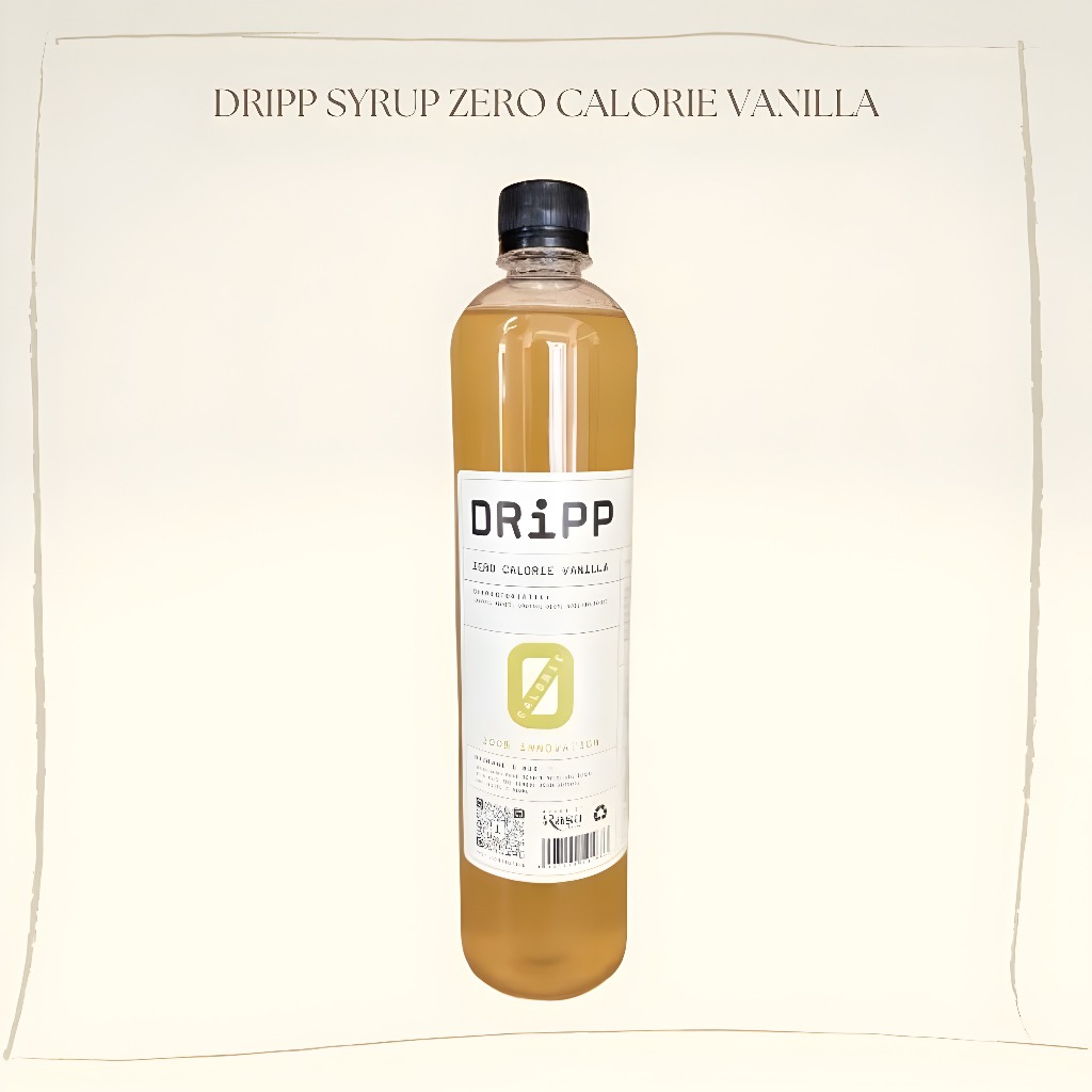 

DRIPP Zero Calorie Vanilla Syrup 760 Ml