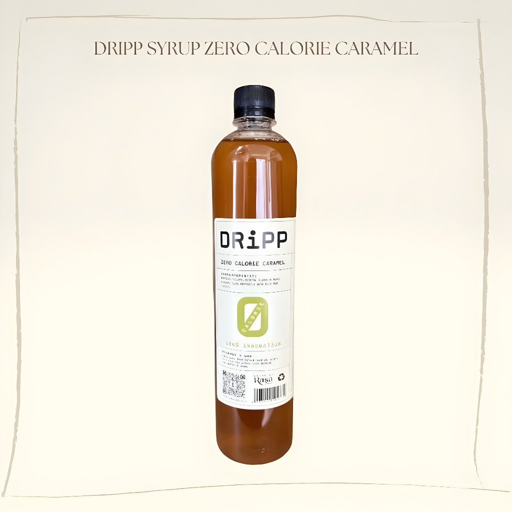 

DRIPP Zero Calorie Caramel Syrup 760 Ml