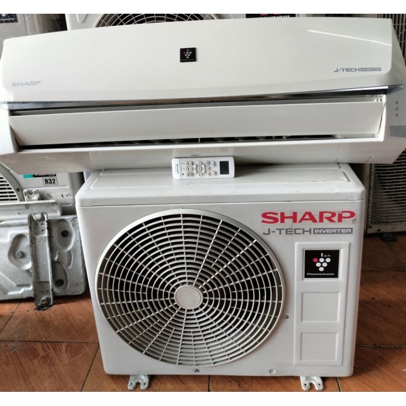 AC second sharp inverter 1pk mulus bergaransi