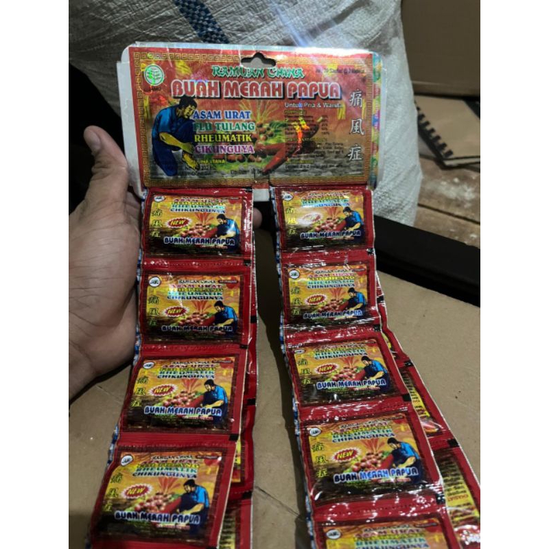 KAPSUL BUAH MERAH PAPUA ORIGINAL