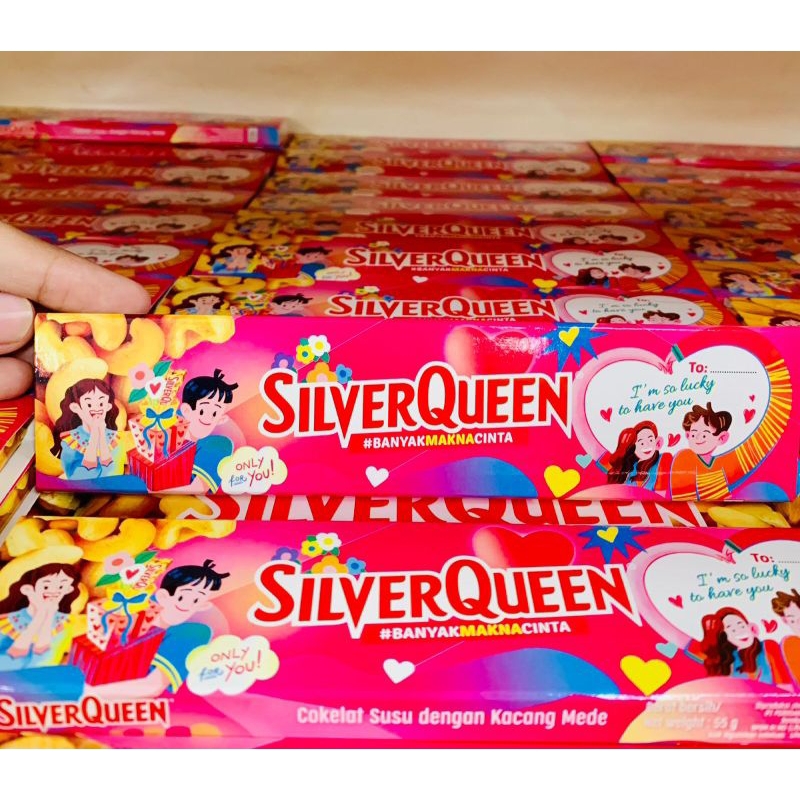 

SILVERQUEEN EDISI VALENTINE CASHEW 55GR