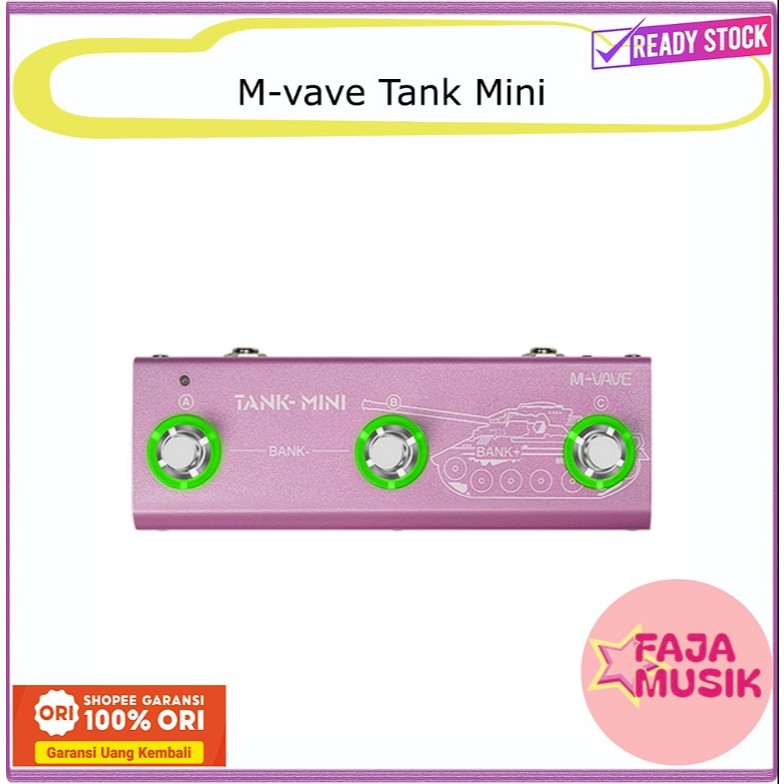 MVAVE M-Vave Tank Mini Multi Effect Pedals
