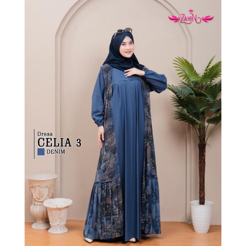GAMIS SET OUTER CELLIA 03 ORIGINAL ZAHIN