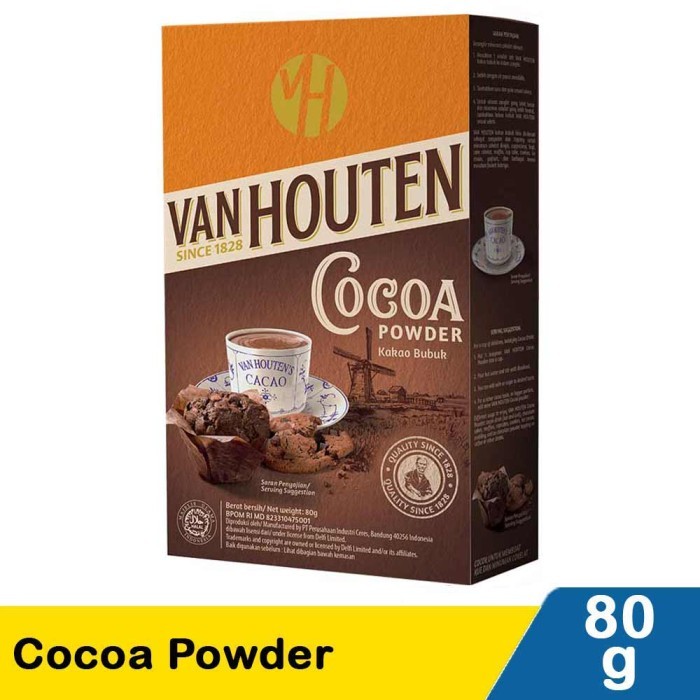 

VAN HOUTEN 80gr / 90gr - Cocoa Powder - Coklat Bubuk