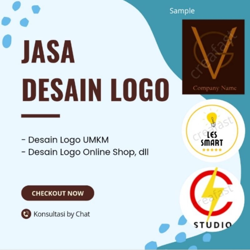 JASA DESAIN LOGO AESTHETIC - Logo Design - Desain Logo UMKM Usaha - Logo Online Shop - Logo Usaha lo