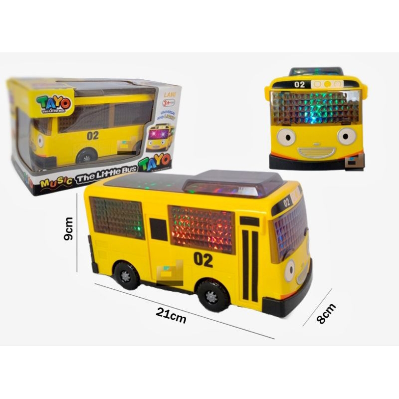 Tayo lampu dan music mainan bus tayo besar lampu dan musik