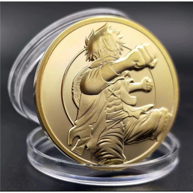 One Piece TCG Coin Luffy Zoro Koin One Piece