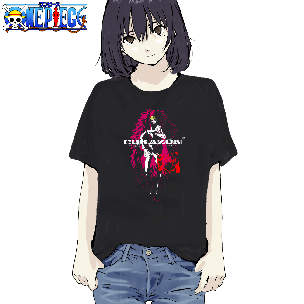 Kaos One Piece  Donquixote Rosinante "Corazon" [One Piece]