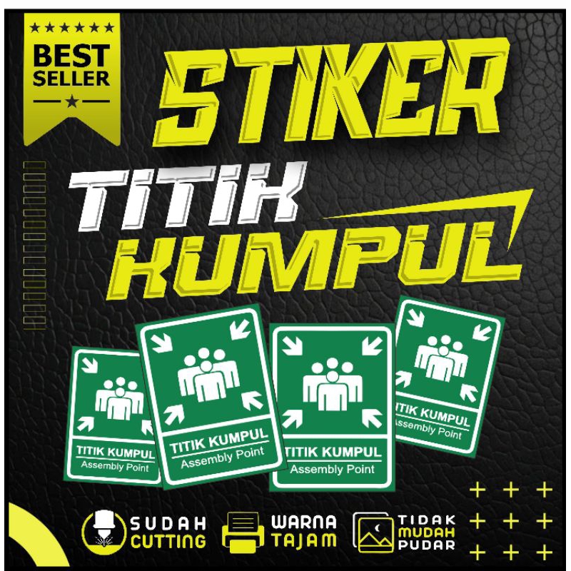 

Stiker Titik Kumpul waterprof