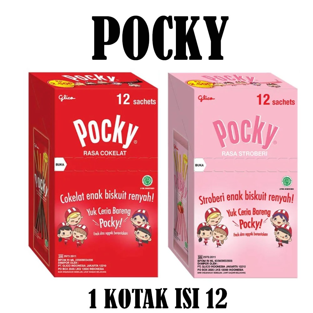 

POCKY STICK KOTAK ISI 12 SACHET