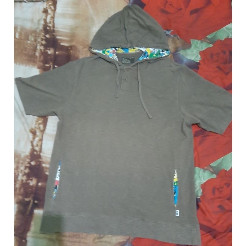 Hoodie STUSSY VINTAGE Short Sleeve ( lengan pendek )