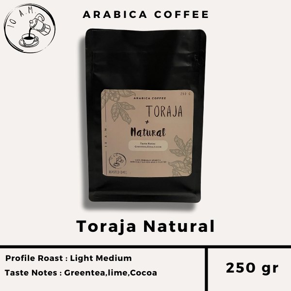 

Kopi Arabika Toraja Natural (250 gr)