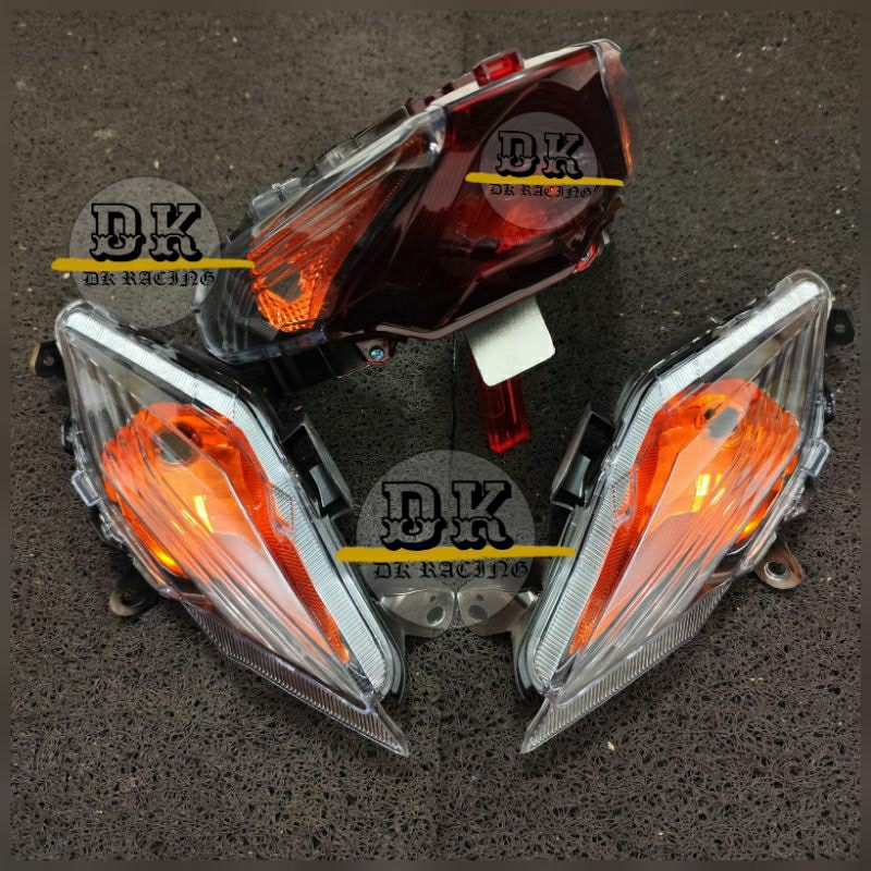 TERLARIS REFLEKTOR LAMPU SEIN BEAT DELUXE 2020 CUSTOM SET LAMPU STOP / STOPLAMP BEAT DELUXE 2020 COS