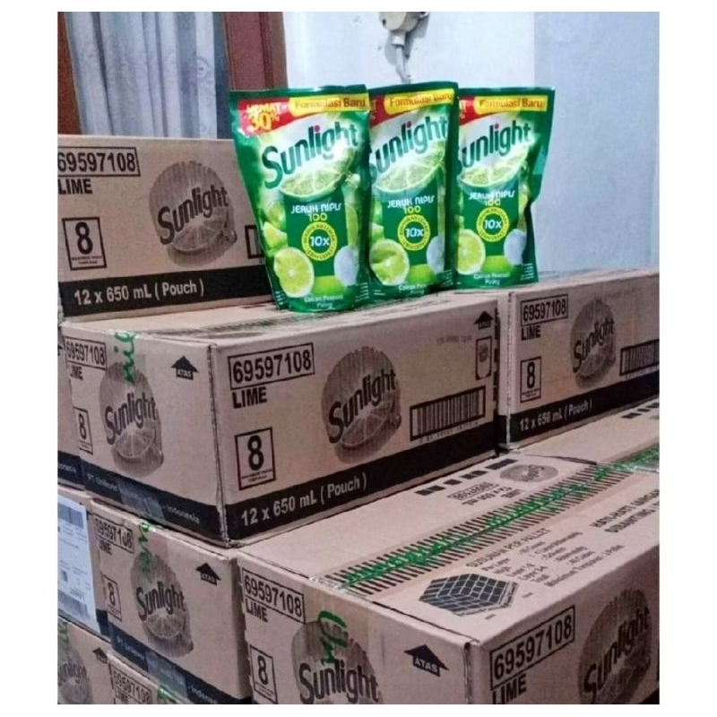 SUNLIGHT 90ML/210ML/460ML/635ML (1 DUS)