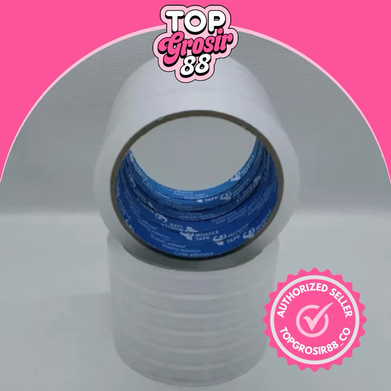 Isolasi Bening 1/2”/ Isolasi Bening 1”