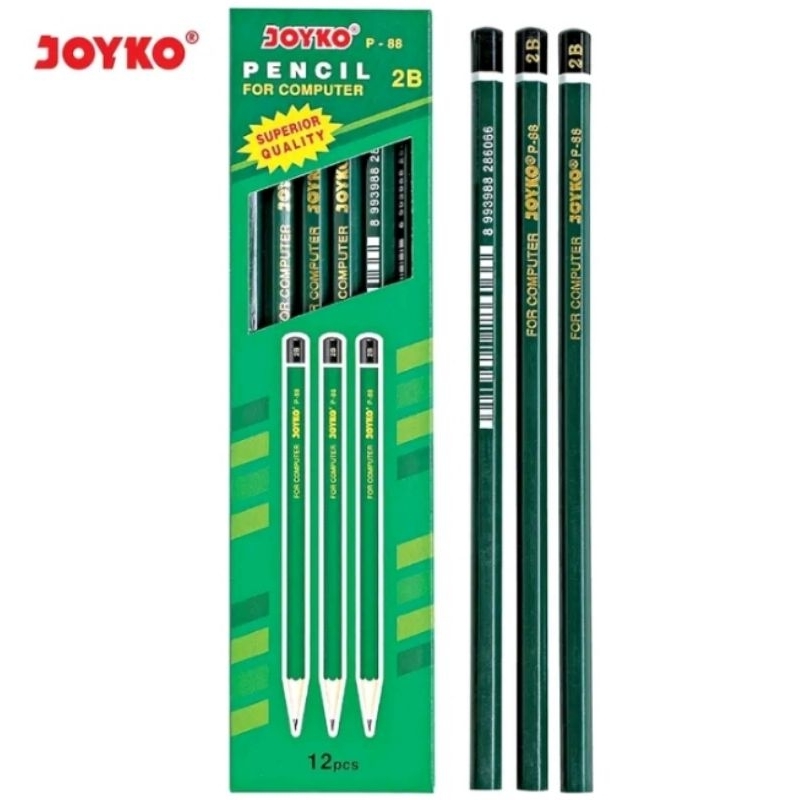 

pensil 2B joyko p88 1pak/12pcs