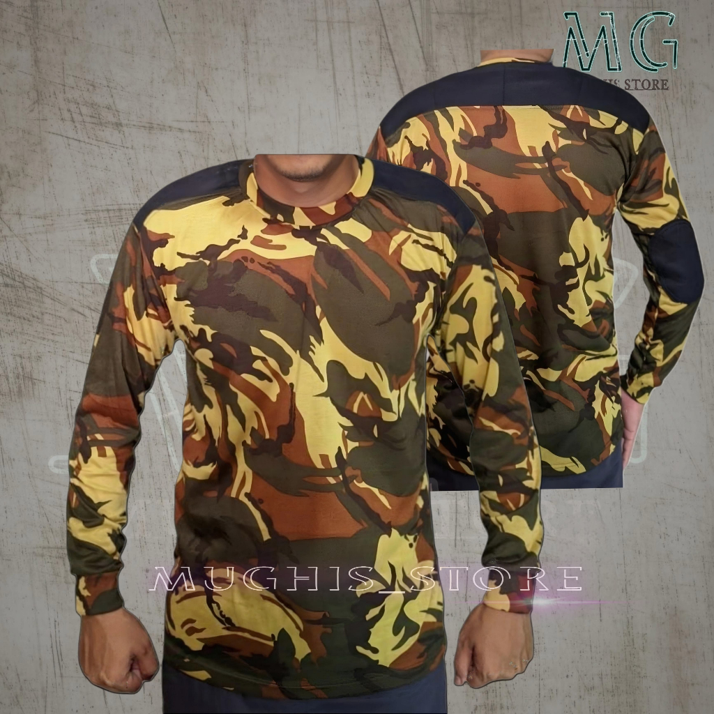 KAOS DECKER LORENG KOPASSUS - KAOS LORENG KOPASSUS - KAOS PANJANG LORENG TNI