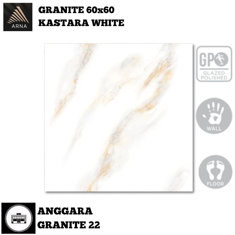 Granit 60x60 Arna Kastara White