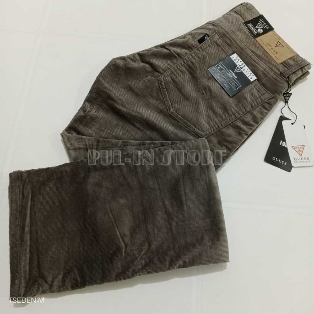 Celana Panjang Kodorai Pria/Celana Corduroy Pria Import Original/Celana Kodorai Cowok/Kodorai Abu Te