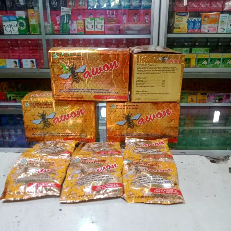 

Minuman Herbal Jamu Tawon Asli (Tawon Serbuk)