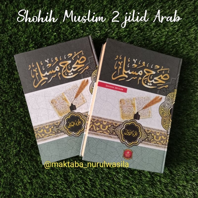 shahih Shohih SHOHIH Muslim MUSLIM 2 jilid Arab kitab kuning