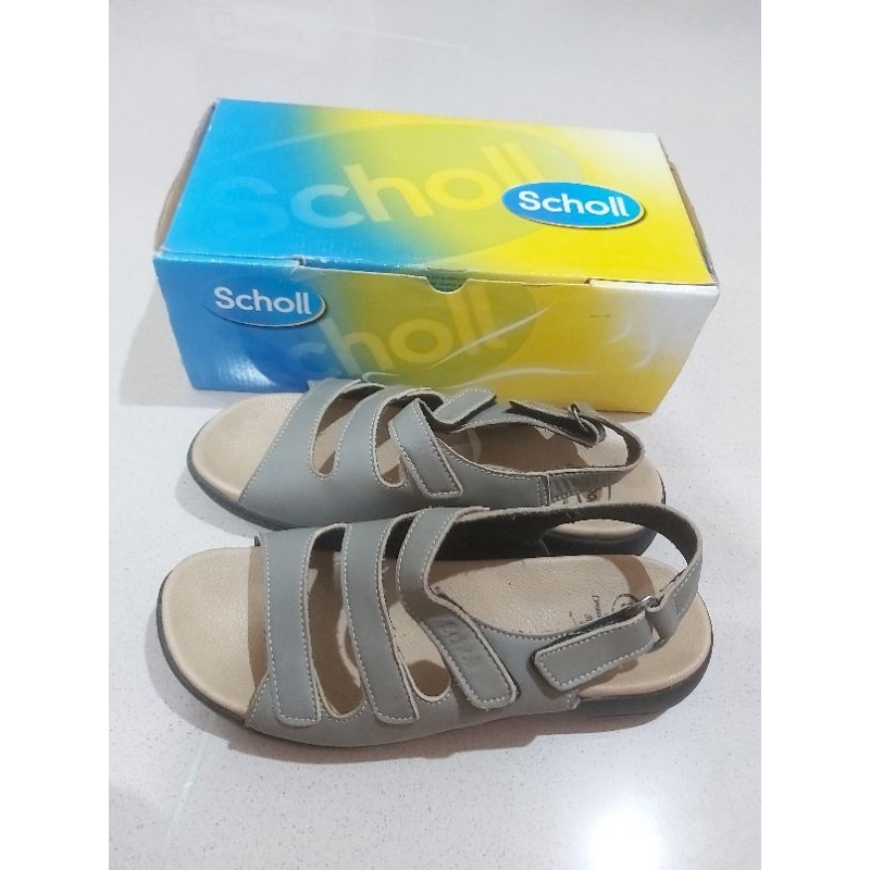 Preloved Sepatu Sandal Scholl,Sepatu Sandal Wanita, Sepatu Sandal Scholl