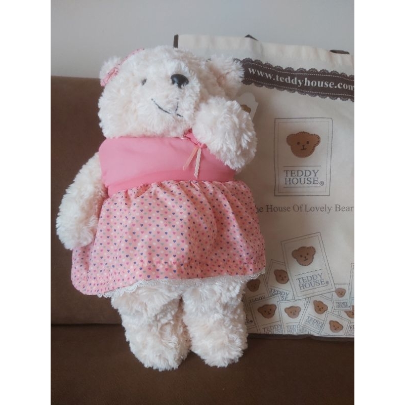 Preloved Boneka Teddy Bear, Teddy House, Boneka Teddy Bear