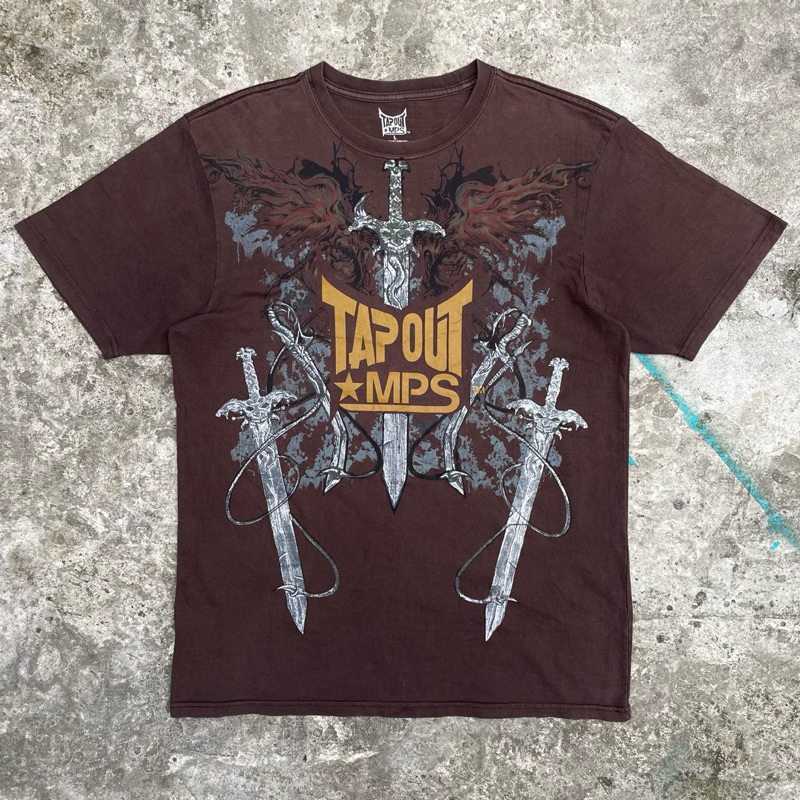 Tapout MPS Y2K Grunge Tshirt