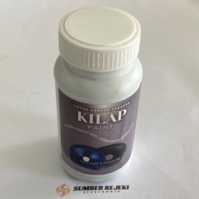 

Cat Kilap Daun Kertas Speaker 100ML