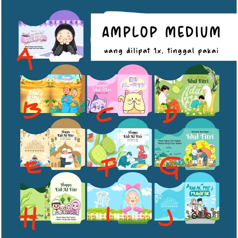 

Amplop lebaran Medium isi 10 lembar tinggal pakai