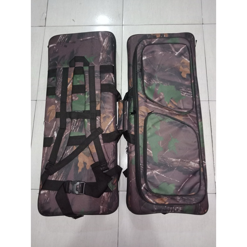 TAS SENAPAN CAMO SAKU POMPAGX 80cm BUSA TEBAL HIGHT QUALITY