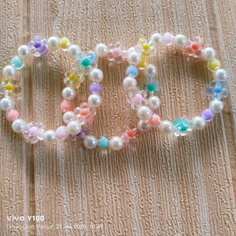 Gelang Anak Remaja Mote kaca