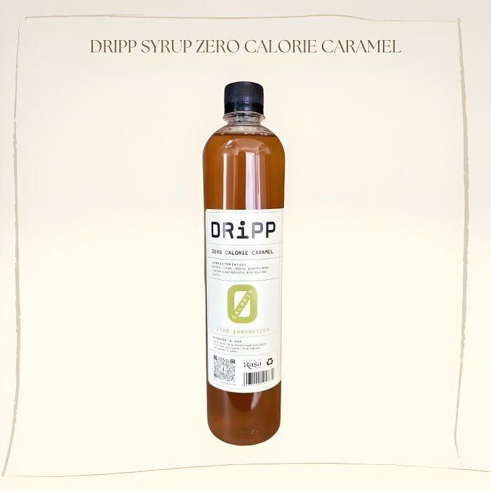 

DRIPP Zero Calorie Caramel Syrup 760 Ml