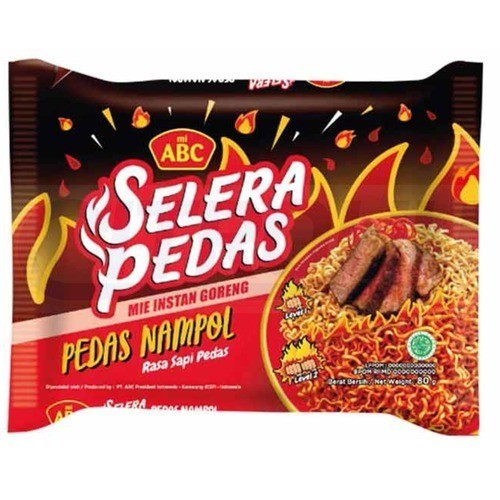 

Mi ABC Selera Pedas Nampol Rasa Sapi Pedas 80 gr