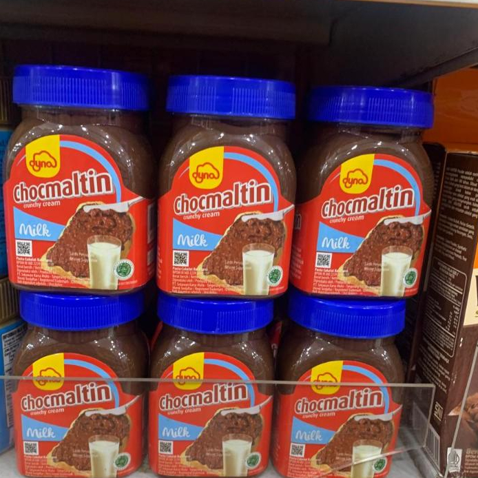 

DYNA Chocomalt Crunchy Cream Milk Selai Coklat Susu Crunchy 200gr