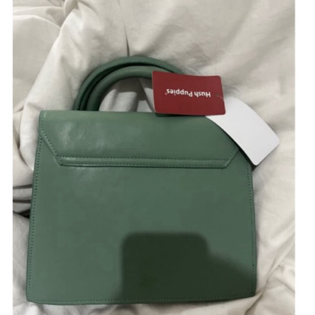 hush puppies glenca green sling bag