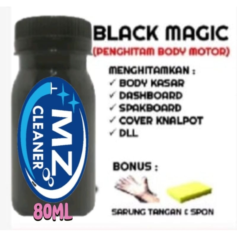 MZ BLACK MAGIC 50ML PENGHITAM BODI KASAR /BODI HALUS DASBORT/TAMENG KENALPOT/BISA SEMIR BAN MENGKILA