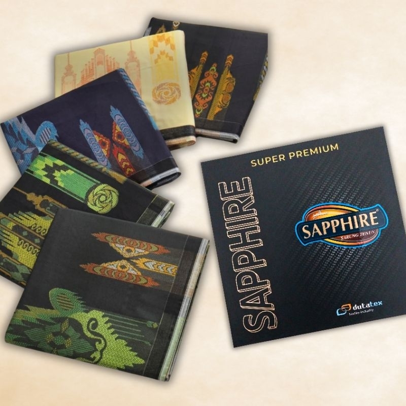 Sarung Sapphire Super Premium SGJ SEI SGA Motif Seperti Sarung BHS