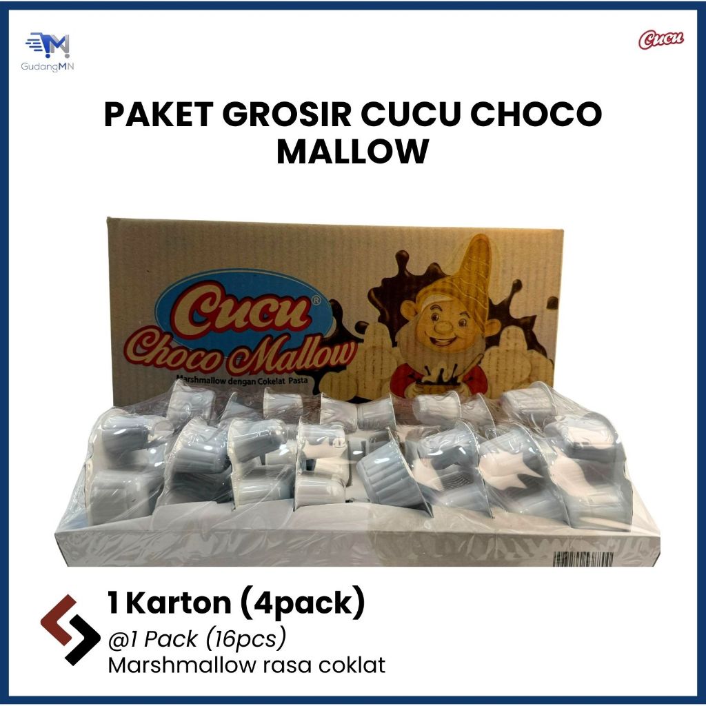 

Cucu Choco Mallow | Paket Grosir | 1 Karton