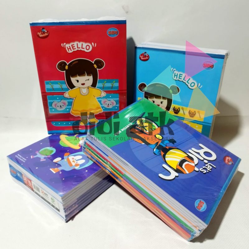 

Buku Tulis Sidu Edisi Terbaru 58 Lembar 1 Pak (Isi 10 Pcs)