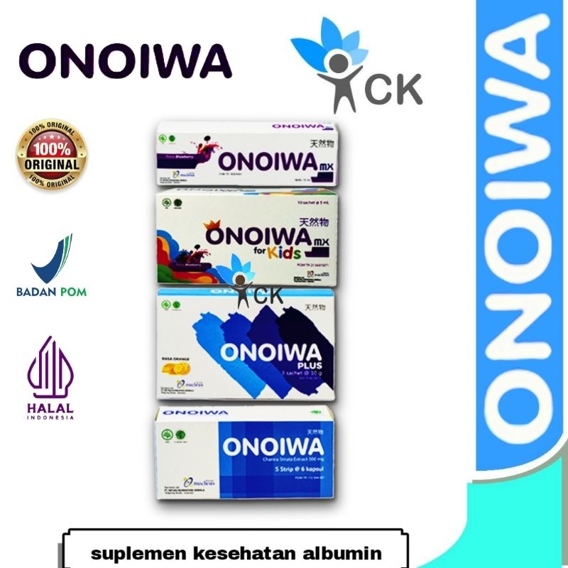 ONOIWA - onoiwa kids / onoiwa plus / onoiwa - suplemen kesehatan albumin