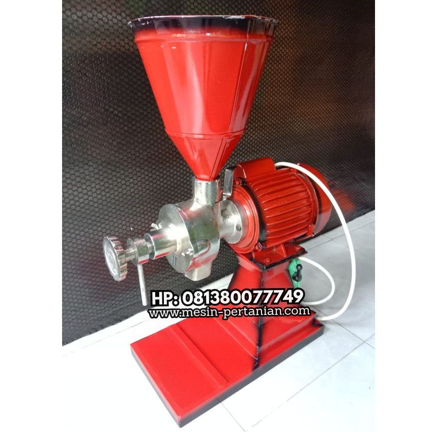 Mesin Penepung Kopi - Mesin Pembubuk Kopi - Mesin Penggiling Kopi Kapasitas 10 Kg/Jam - Grinder Kopi