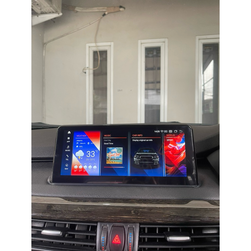 HEAD UNIT ANDROID 13 8GB RAM BMW X5 F15 X6 F16 X4 F26 2014 - 2018 APPLE CARPLAY ANDROID AUTO HIGHEST