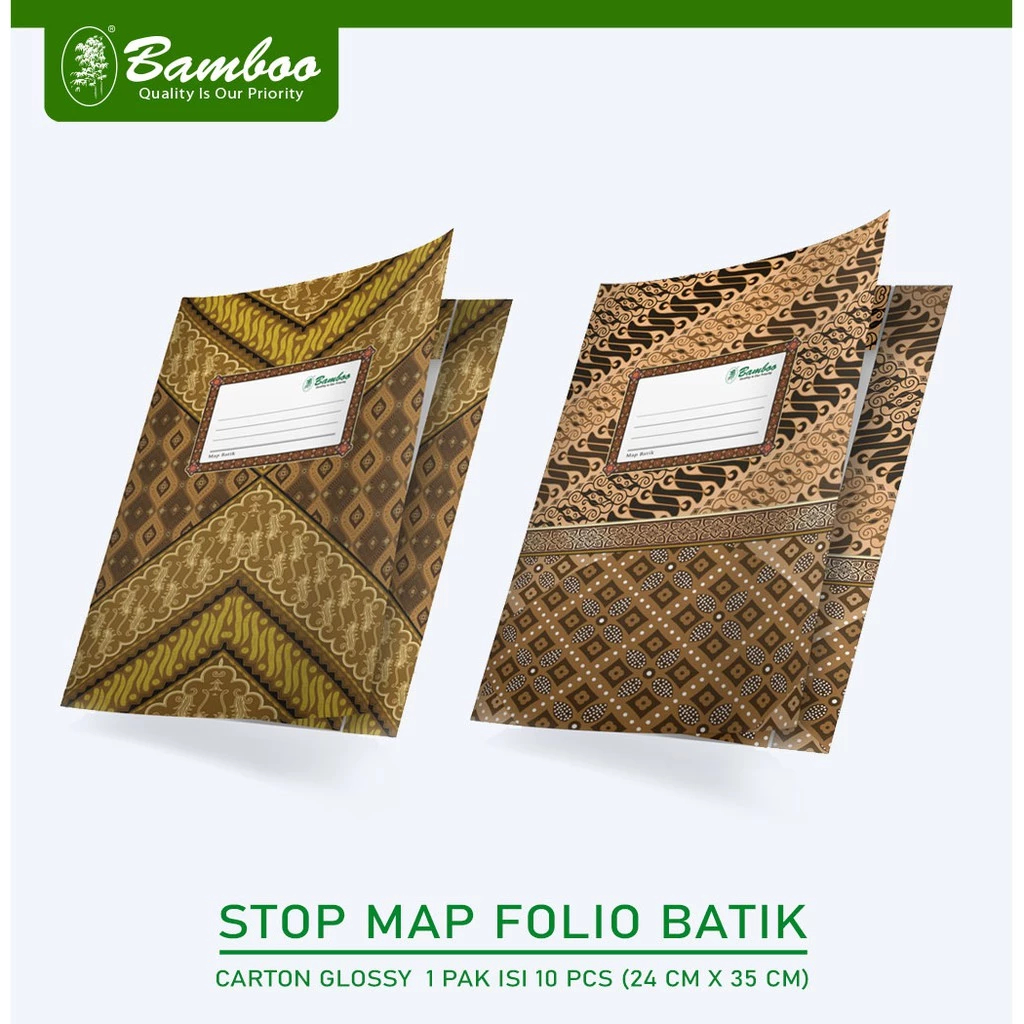 

Stop Map Batik Bamboo / Map Karton Batik Elegan