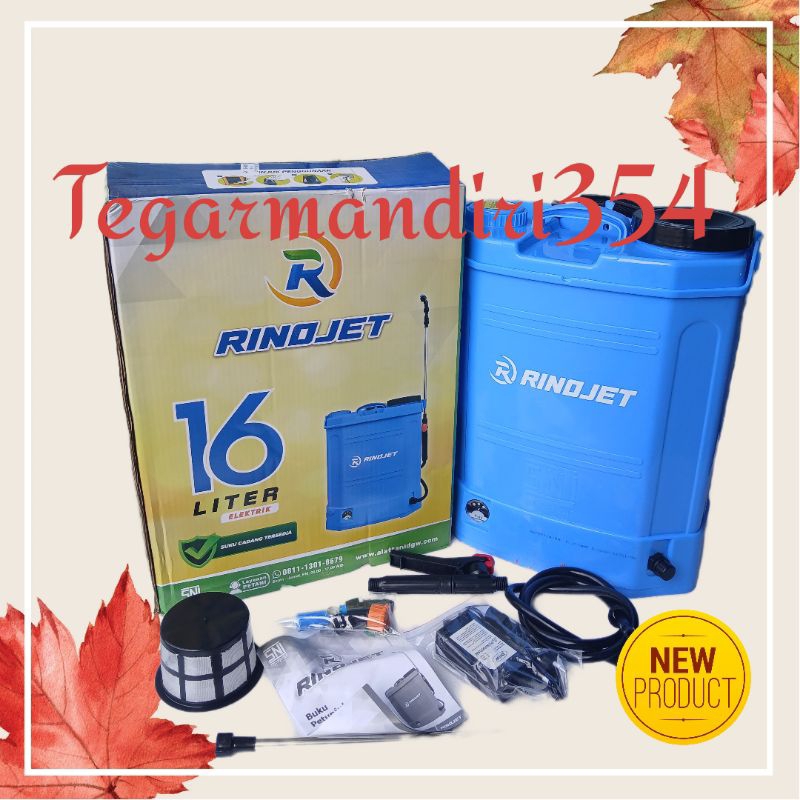 tangki elektrik rinojet 16L (dgw) tangki cas dgw rinojet tangki cas elektrik dgw rinojet 16Liter