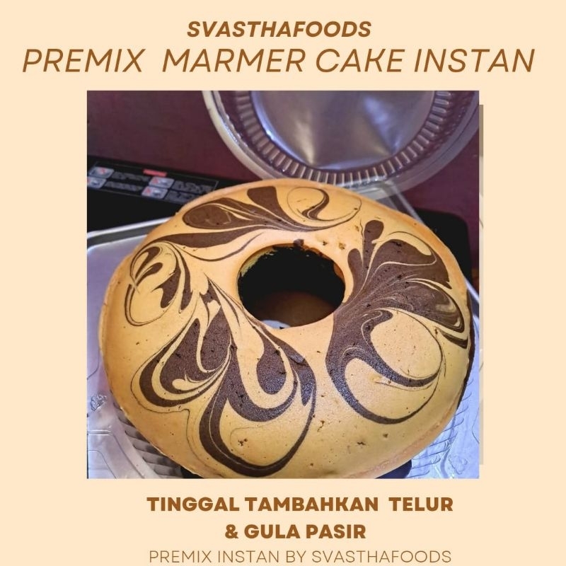 

Tepung Instan Bolu Marmer cake 3in1 Premix instan Baking