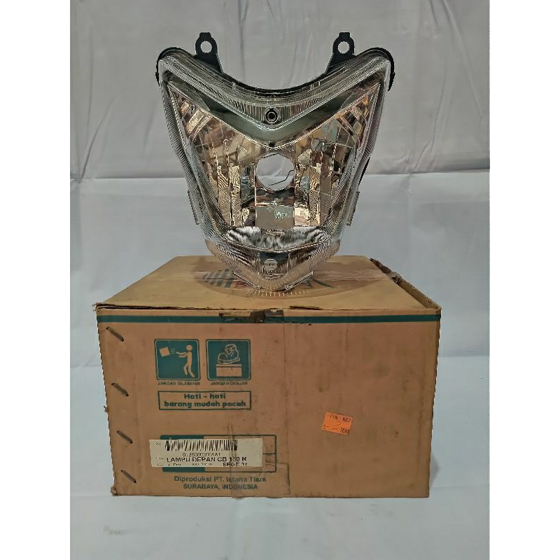 WIN- LAMPU/REFLEKTOR DEPAN CB 150 R/ CB 150 R LAMA/ CB 150 R TAHUN 2012-2013-2013-2015