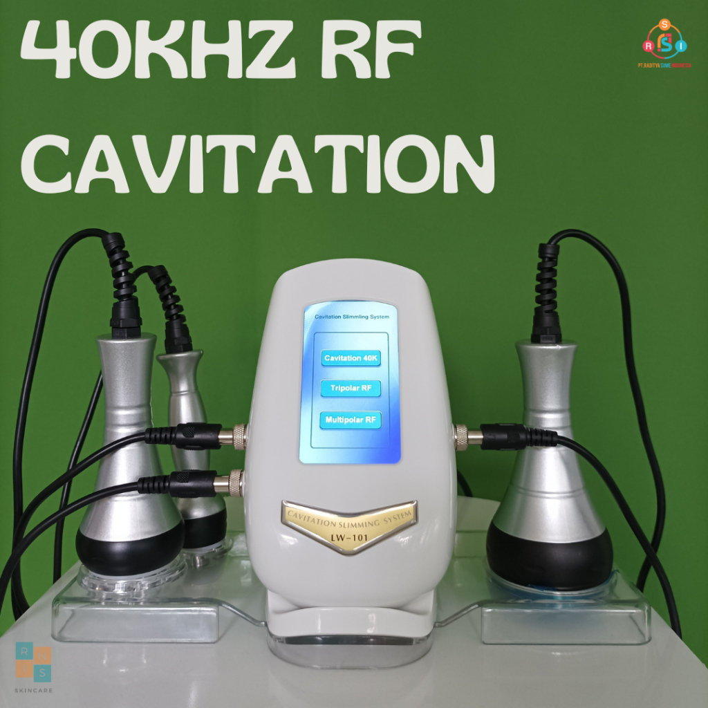 CAVITASI RF PORTABLE RADIO FREQUENCY / ALAT UNTUK MENGENCANGKAN WAJAH / ANTI KERIPUT / SLIMMING RF