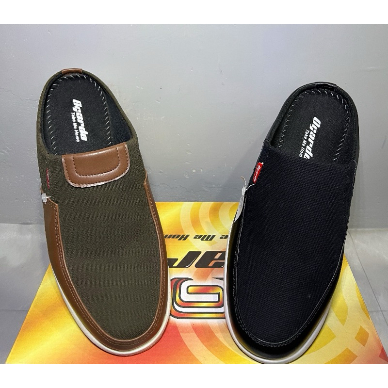 sepatu sandal casual slip on pria ogardo Alpha 02 murah