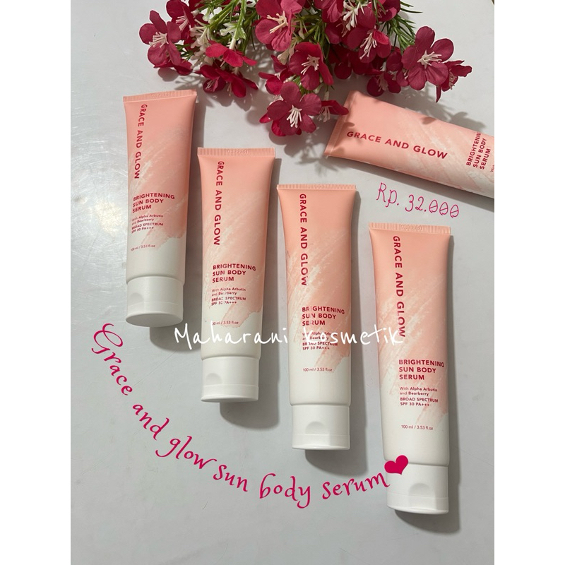Grace and glow sun body serum
